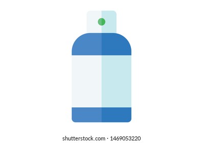 Colored spray flat icons. Symbol, logo illustration. Pixel perfect. modern design, vector, art 