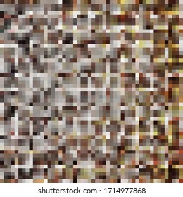 Colored square pattern background - geometrical vector graphic from diagonal squares 