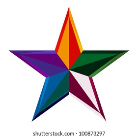 Colored Star