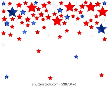 colored stars background