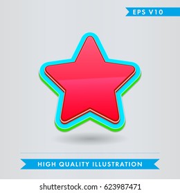 colored stars icon