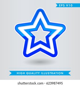 colored stars icon