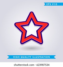 colored stars icon