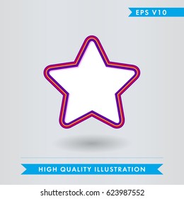 colored stars icon