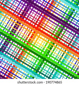 Colored stripes, abstract vector illustration