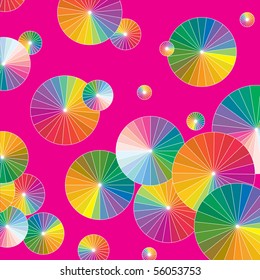 Colored summer background