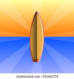 Colored summer vacation graphic design, Vector illustration