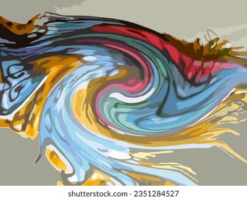 Fondo giratorio de colores para textiles o texturas. Fondo líquido vórtice textural para conceptos de negocio, tendencias de moda, afiches, cubiertas, fondos de escritorio, soluciones interiores, scrapbooking, telas, etc. 