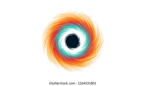 Colored symbol design on white background. Colorful creative logo design