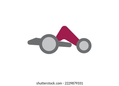 Diseño de símbolos de color sobre fondo blanco, diseño de logotipo creativo y colorido.