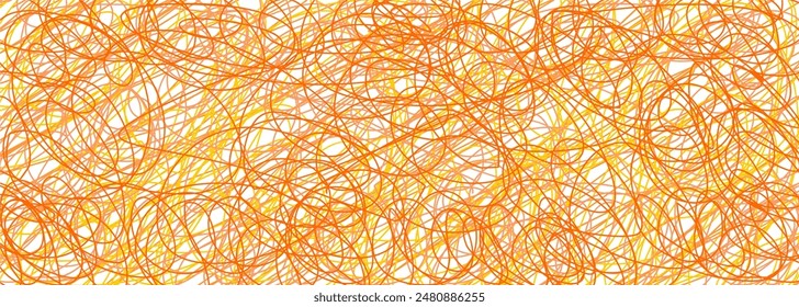 Colored tangled pattern. Abstract chaotic texture. Background with lines and waves. Art creation