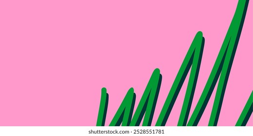 Colored tangled pattern. Abstract chaotic texture. Background with lines and waves. Art creation
