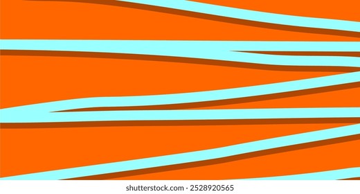 Colored tangled pattern. Abstract chaotic texture. Background with lines and waves. Art creation