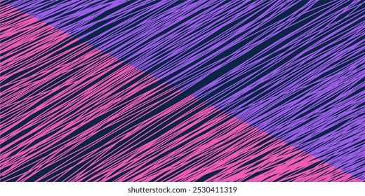 Colored tangled pattern. Abstract chaotic texture. Background with lines and waves. Art creation