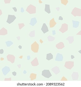 colored terrazzo background seamless pattern