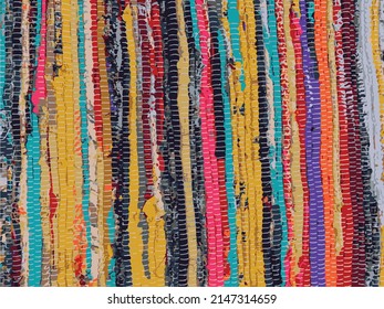 Colored textile carpet background. Carpet texture
