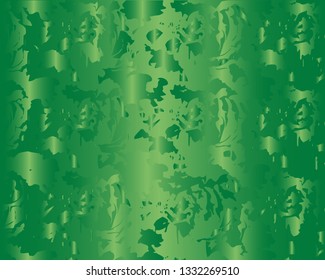 Colored texture in dark green tones. Multicolored background in dark green shades. Vector graphics of gradient coloring in dark green colors.