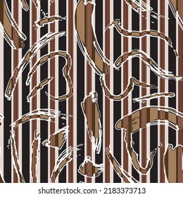 colored Textured Pattern. Creative doodle art pattern with different shapes and textures. Ethnic colorful flower and line geometric doodle texture. Curved doodling background
