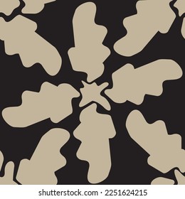 colored Textured Pattern. Creative doodle  with different shapes and textures. Curved doodling background