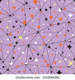 colored Textured Pattern. Creative doodle with different shapes and textures. Curved doodling background
