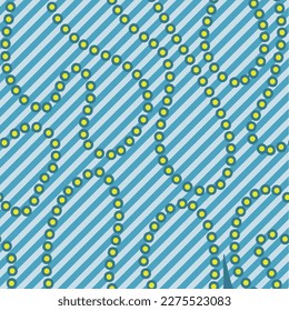 Colored textured pattern. Creative doodle art pattern with different shapes and textures.
