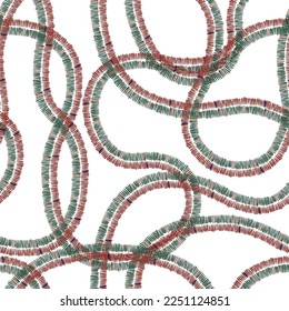 Colored Textured Pattern. Polka dot  creative doodle with different shapes and textures. 