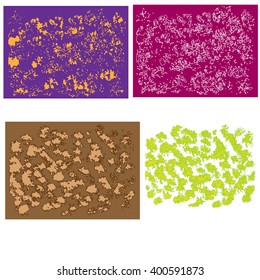 Colored textures / Colored artificial textures