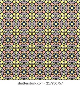 Colored tile background. Seamless pattern.