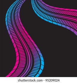 colored tire background