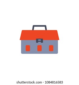 colored tool bag illustration. Element of construction tools for mobile concept and web apps. Detailed tool bag illustration can be used for web and mobile. Premium icon on white background