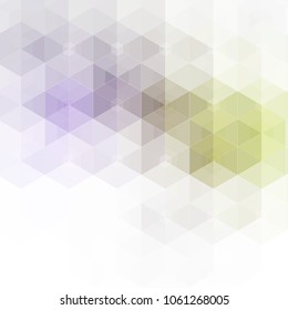 Colored triangles abstract vector background.