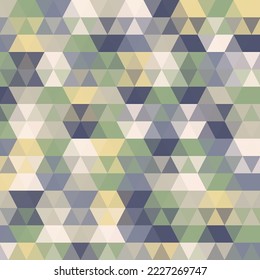 Colored triangles. Design element. Background for advertising, presentation.