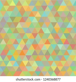 colored triangles, illustration in polygonal style. eps 10
