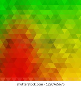 colored triangles. layout for advertising. vector image. Abstract template for presentation.
