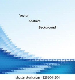colored triangular background. abstract vector background