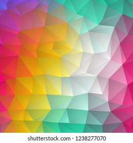 colored triangular background. polygonal style. layout for advertising. eps 10