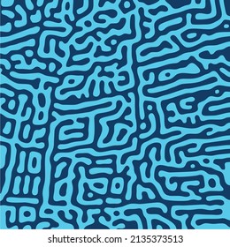 Colored Turing Background Design Illustration