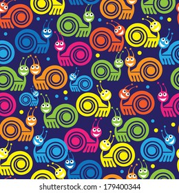 colored turtle icon seamless pattern 
