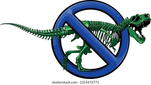 colored Tyrannosaurus skeleton image vector illustration design