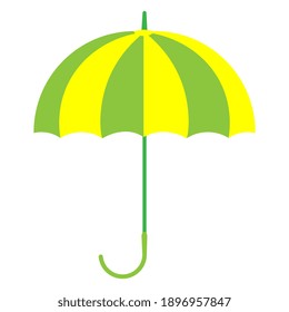 Colored umbrella from the rain. Vector illustration eps-10