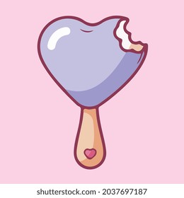 vector de caramelos de amarre de color valentina