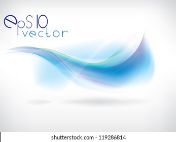 Colored vector abstract background with fantasy waves and lines