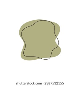 colored vector abstract blobs geometric