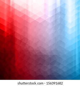 Colored Vector Abstract Geometric Background
