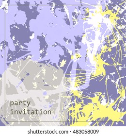 Colored vector background with abstract elements. Elements for fabric prints, invitations, wallpapers, card, T-shirt prints, wallpaper, postcards, flyers, web design.