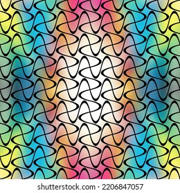 Colored vector background, abstract geometric pattern, seamless pattern