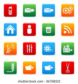 Colored vector icon (Set 7)