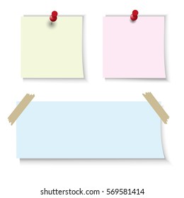 colored vector illustration boards with stickers