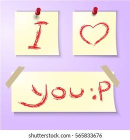 colored vector illustration of love letter writing pencil