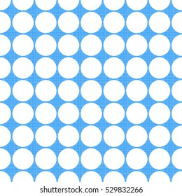 Colored vector pattern. Geometric seamless with fabric lines background